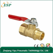 zhejiang esp laiton couleur bmf valve, robinet à boisseau sphérique, valve